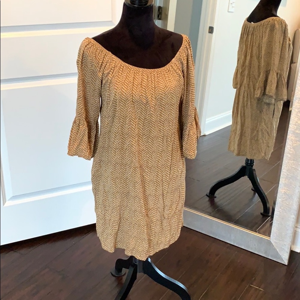 Mustard dress
